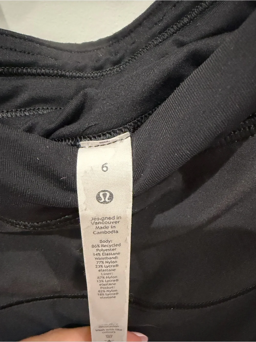 lululemon athletica Black Women's Athletic Skirt